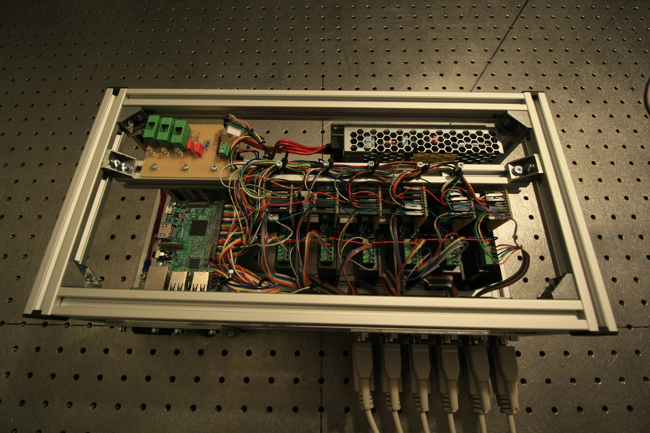 6-Achs-Motorsteuerung mit Raspberrry Pi